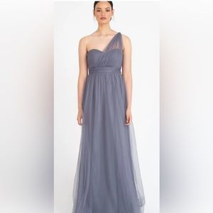 Jenny Yoo Annabelle convertible strapless dress.